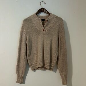 Vintage Shetland wool fisherman aesthetic Icelandic sweater